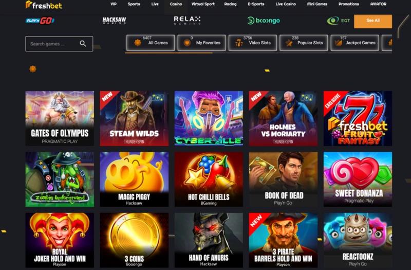 FreshBet Games